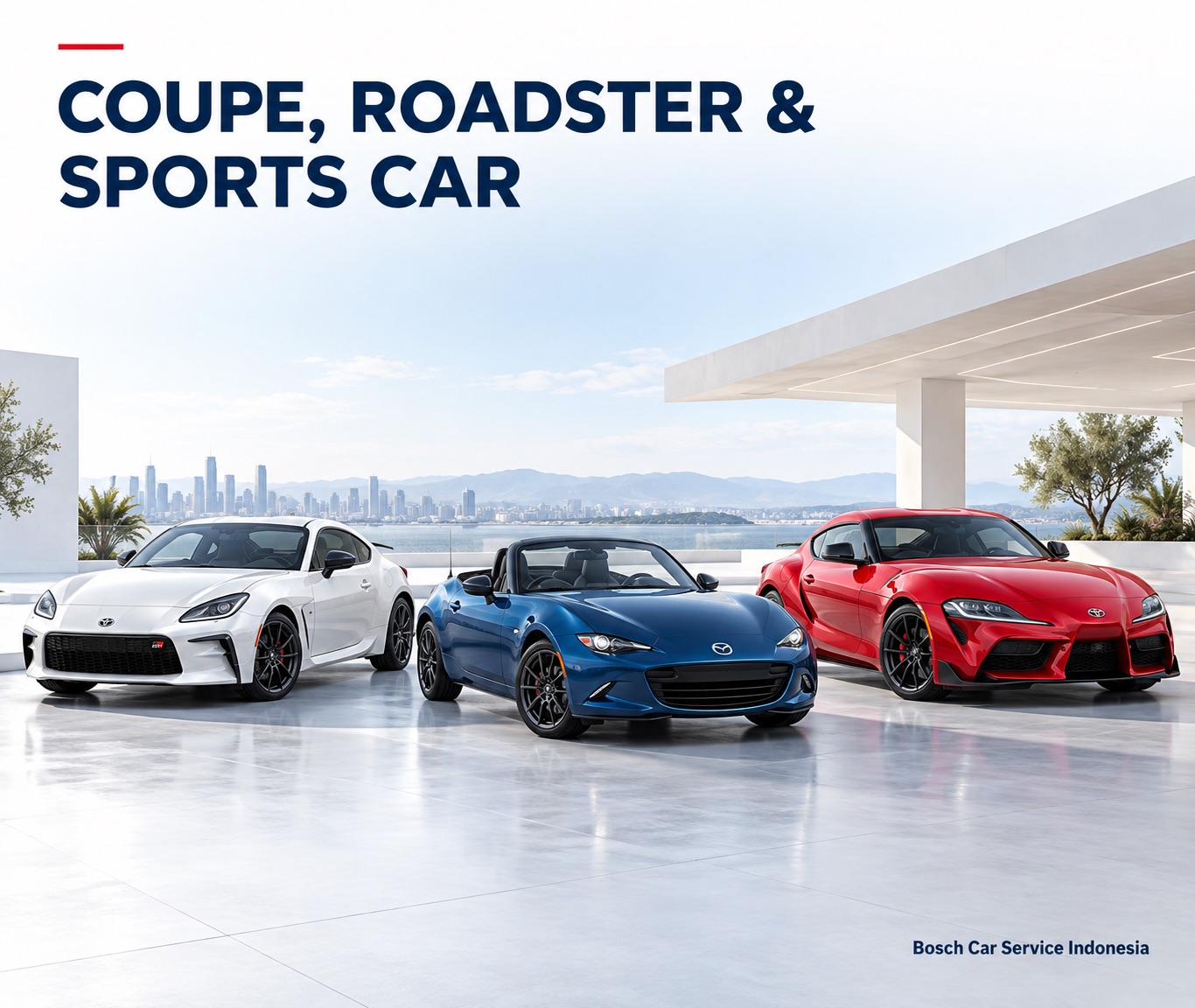 Contoh coupe, convertible, roadster, dan sports car